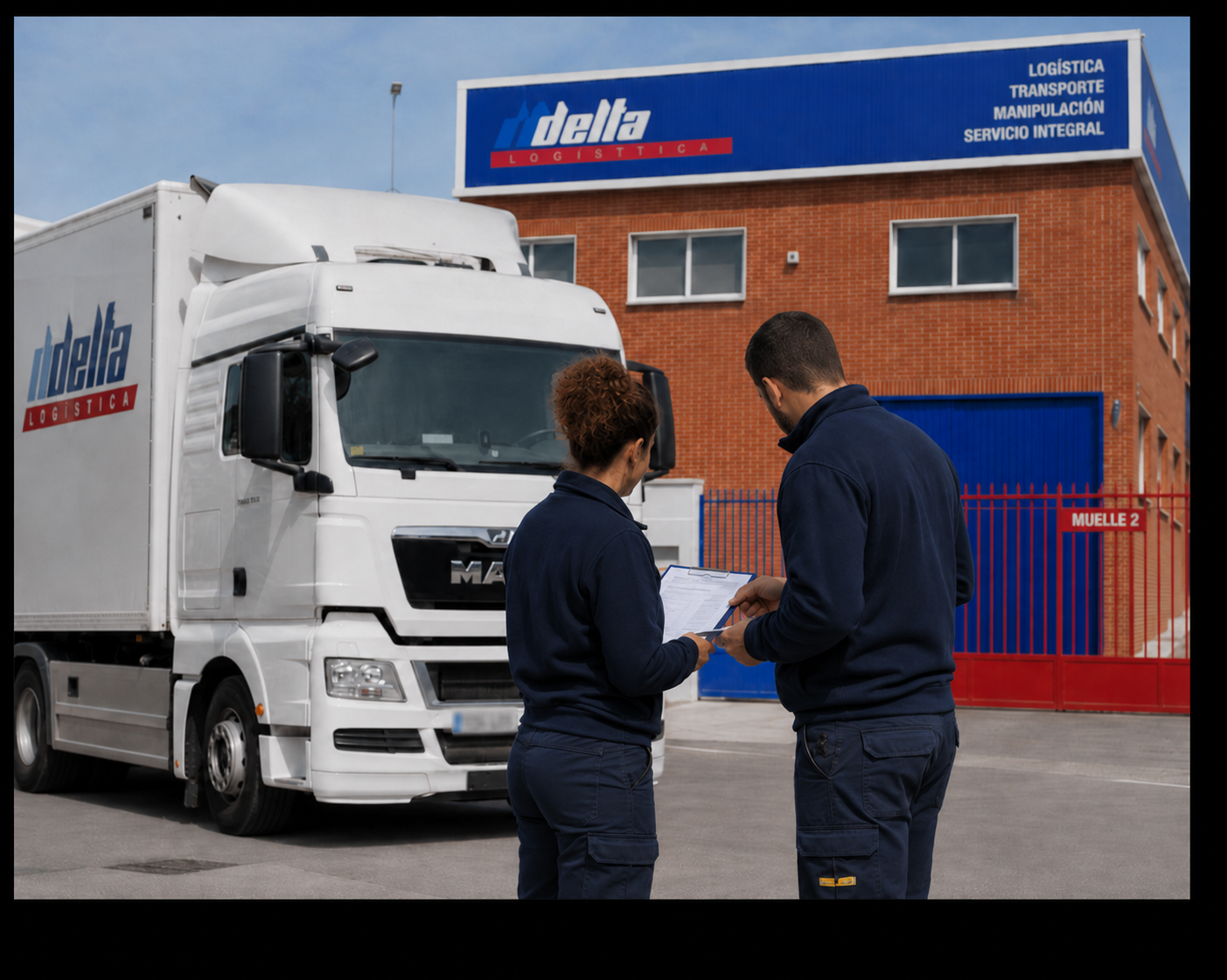 Equipo de transporte y flota de Delta Logística
