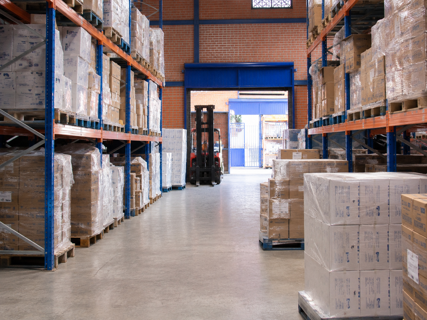 Almacén de Delta Logística para servicios logísticos