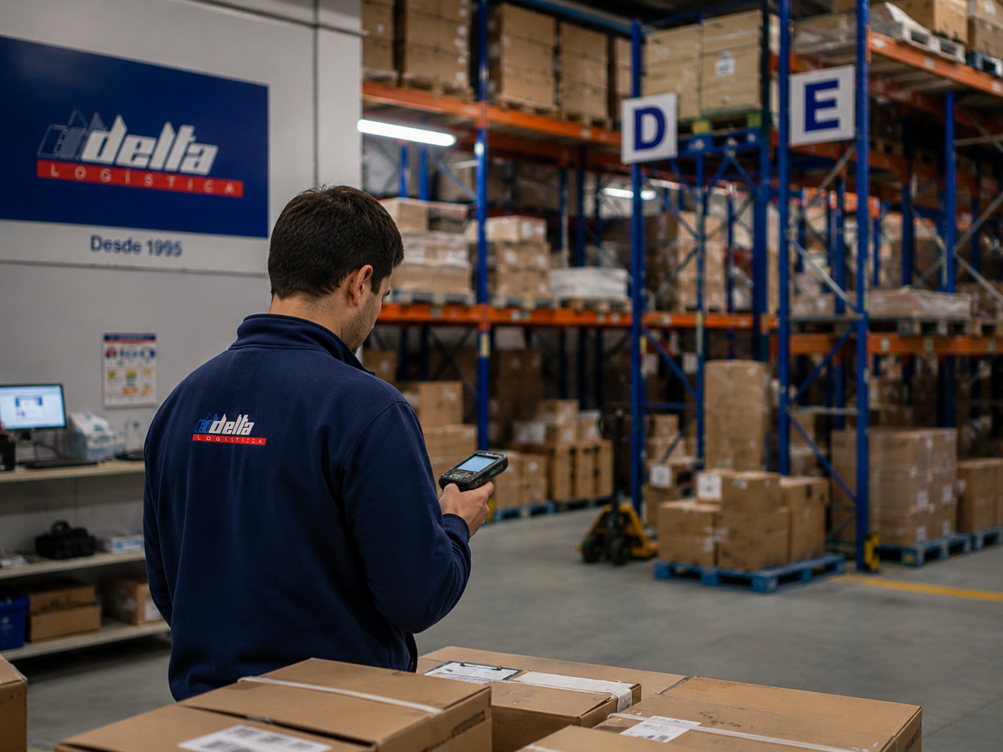 Almacenaje y preparación de pedidos en Delta Logística