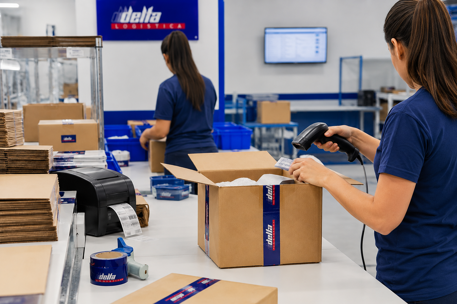 Preparación logística para operaciones de e-commerce